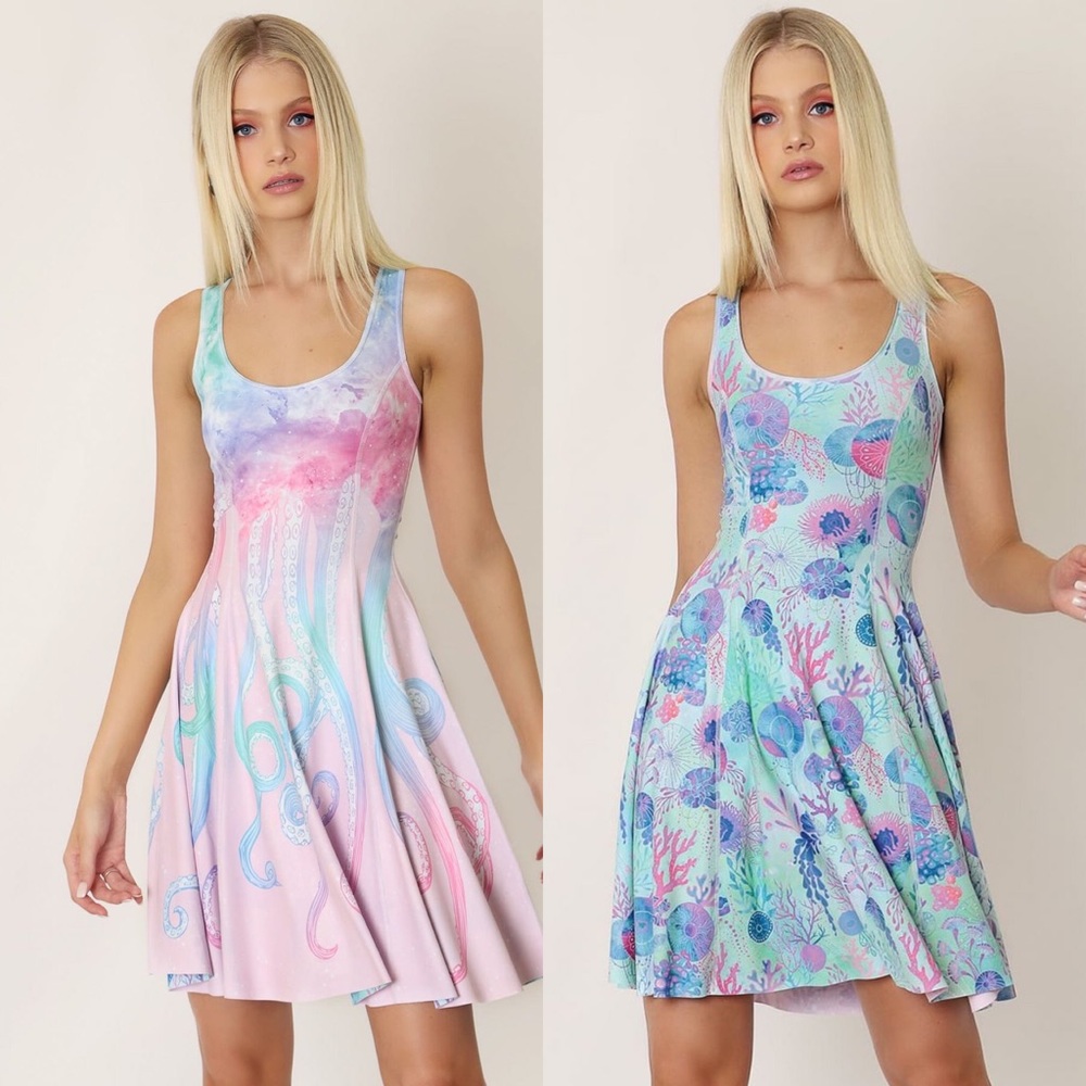Blackmilk Space Tentacles / Coral Reef Dress